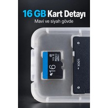 16 GB Microsd Kart ve Sd Adaptör Seti