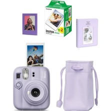 Odea Tr Instax Mini 13 Fotoğraf Makinesi-20'li Film-Büzgülü KILIF-64LÜ Albüm ve Mıknatıslı Çerçeve Seti
