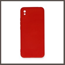Nexora Living Redmi 9A Kılıf Nano Içi Kadife Silikon - Kırmızı Nxrlvng
