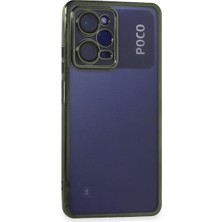Luxlab Xiaomi Poco X5 Pro 5g Kılıf Razer Lensli Silikon - Yeşil