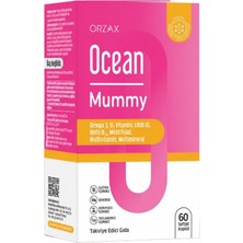 Orzax Ocean Mummy 60 Kapsül Multivitamin ve Multimineral İçeren Takviye Edici Gıda