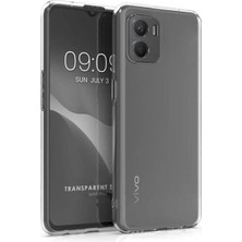 Rs Vivo Y15S Kılıf Lüx Şeffaf Silikon