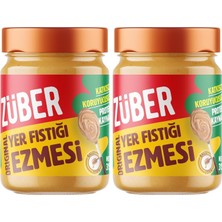 Züber Original Fıstık Ezmesi 315G (2 Paketi)