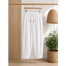Aksoy Authentic Müslin Pileli Pantolon