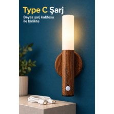 Çift Taraflı Bantlı Şarjlı LED Duvar Lambası