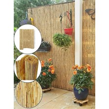 Odea Tr Bambu Çit, 1x5 M, Kahverengi, Kamış Hasır Bahçe Çiti
