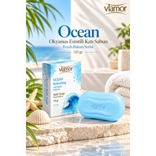 Vlamor Ocean Okyanus Esintili Katı Sabun 110 gr,Ferah Bakım Serisi