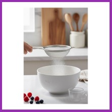 Salmore Paslanmaz Çelik Kalaylı Süzgeç 12 cm Bty