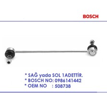 Bosch Z Rot Fiat Doblo 3 2009+ Opel Combo De 2012+ 329 Mm. 508738 0986141442 1 Adet