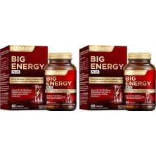 Odea Tr Big Energy Plus 60 Tablet - Panax Ginseng, Taurin, Kafein, Nadh, CO-Q10, L-Karnitin, Magnesium (2 Paketi)