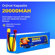 Ümit Maker Karoval Cp1 20000 Mah 60V Elektrikli Scooter Batarya