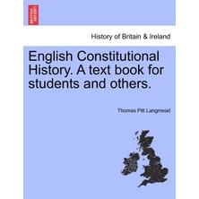 Step Kitap English Constitutional History. A Text Book For Students And Others.