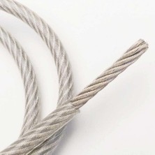 Güney (G841) Şeffaf Izoleli Çelik Halat 4-6 mm 10 Metre