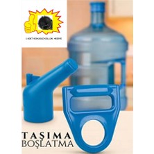 Muhamo Damacana Su Boşaltma Aktarma Hunisi Tasıma Elcik Dayanıklı Plastik Malzeme İle Ergonomik Tasarım
