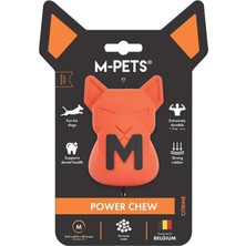 M-Pets Power Chew Kauçuk Köpek Ödül Oyuncağı Cıtrıne (M)