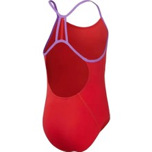 Speedo Solid L-Line Back Kız Çocuk Yüzücü Mayosu