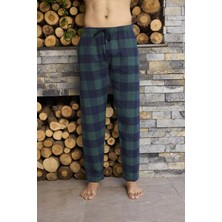 Kly Ekose Pazen Kalın Erkek Pijama Altı 307