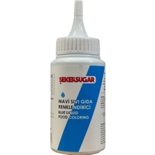 Şeker & Sugar Şeker Sugar Mavi Sıvı Gıda Boyası 150 ml