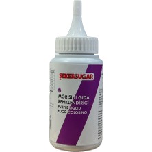 Şeker & Sugar Şeker Sugar Mor Sıvı Gıda Boyası 150 ml