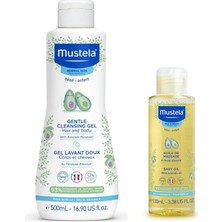 Mustela Bebek Masaj Yağı 100 ml - Yumuşatıcı Özellikli Doğal İçerikli Masaj Yağı