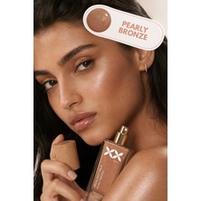 Rosece Xx Highlight Milk Bronze / Inci Işıltısı / Yoğun Nem Makyaj Bazı Cam Cilt Serum