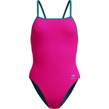 Speedo Solid Tri Back Af Kadın Yüzücü Mayosu
