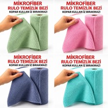 Nakkaşe 20 Li Rulo Mikrofiber Temizlik Bezi Çok Amaçlı Kopart Kullan