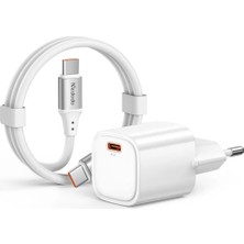 Mcdodo CH-4048 20W Gan Pd Şarj Adaptörü ve Type-C Kablo