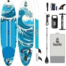 Karfe 11'6X32"X6" (350CM) Sup Şişme Kürek Sörfü - Stand Up Paddle Board - Tüm Yardımcı Ekipmanlar Pakete Dahildir