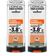 L'Oréal Paris Men Expert L'oreal Paris Men Expert Hydra Energetic Extreme Sport Duş Jeli 2 x 400 ml