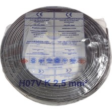 Hes Kablo 2.5 Nyaf Kablo Siyah (100MT)
