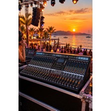 Maxword Rich-22 Ses Mikseri 22 Kanal 4 Aux G1 G2 USB Kayıt Grup Efekt Deck Mixer