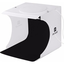 Kenly Puluz 20×20 Fotoğraf Çekim Çadırı, 2×20 LED Işıklı, 6 Fonlu, Taşınabilir Ürün Fotoğraf Stüdyosu