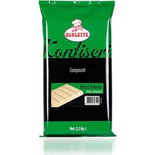 Ovalette Fildişi Konfiseri 2,5 kg