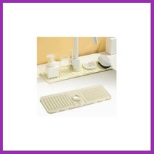 Salmore Mutfak Banyo Lavabo Kenarı Silikon Mat Gri Bty