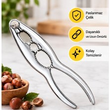Bir Sürü Eşya Pak Market Lüks Fındık Kıracağı Metal Saplı Badem Ceviz Kabuklu Kuruyemiş Kırma Aleti