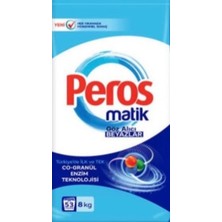 Peros Matik Toz Deterjan Göz Alıcı Beyazlar 8 kg - 53 Yıkama