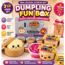 Tablotan Çin Mantısı Squishy Slime Seti | Viral Duyusal Oyuncak Paketi + Sürpriz Hediye