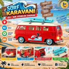 İlkyaz Fashion Ifk S01005718 Sörf Karavanı Ses/ışık Oyuncak Karavan