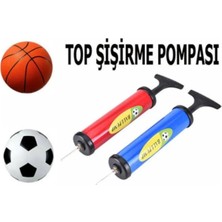 Mucit Home Premium Portatif Şişirme El Pompası Bisiklet ve Top Hava Şişirme Aparatı