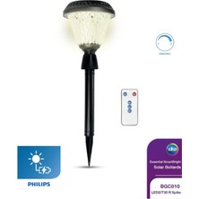 Philips BGC010 LED2/730 R Spike Pro Solar Saplamalı Uzaktan Kumandalı Bahçe Armatürü