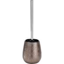 Zemira Wenko Marrakesh Klozet Takımı, Tuvalet Fırçası Tutucu, Seramik, Ø 12,5 x 41 Cm, Kahverengi