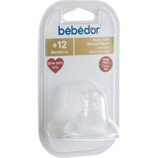 Zemira Bebedor 333 Biberon Emziği (Şeffaf)