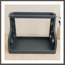 Nexora Living Mutfak Tezgah Üstü Düzenleyici Organizer - Gri Nxrlvng