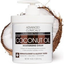 Zemira Gelişmiş Clinicals Coconut Moisturizing Cream 16 Oz By Advanced Clinicals