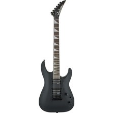 Zemira Jackson JS22 Dinky Arch Top 2-Point Tremolo Satin Black - Amaranth Elektro Gitar