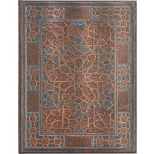 Zemira Midnight Ultra Unlined Hardcover Journal, 144PG, 120GSM By Paperblanks (Cairo Atelier)