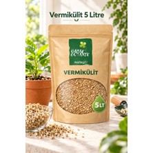 Bahar Botanik Vermikülit 5 Litre | Doğal Toprak Düzenleyici, Nem ve Besin Tutucu, Tohum Çimlendirme ve Fide Yetiştirme