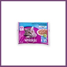 Whiskas Pouch Balık 4*85GR 1 Adet Gambera1