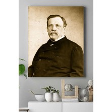 Zemira Postermanya (PSTER17617) Louis Pasteur Bilimsel Kanvas Tablo 2 40 x 60